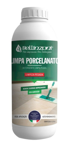 Limpa Porcelanato (pesado) - 1 Litro - Bellinzoni