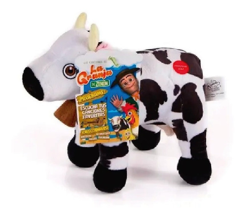 Vaca Lola Peluche Musical Granja Zenon 20cm Bebe Original C