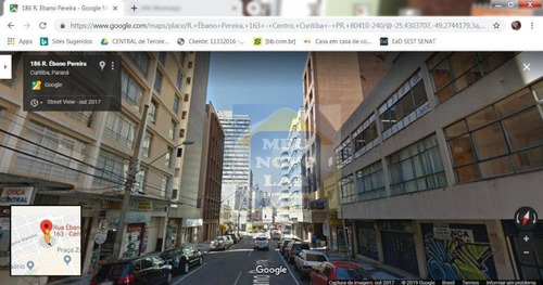 Sala À Venda, 45 M² Por R$ 170.000,00 - Centro - Curitiba/pr - Sa0007