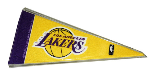 Los Angeles Lakers Nba Mini Banderín Con Display Belitan