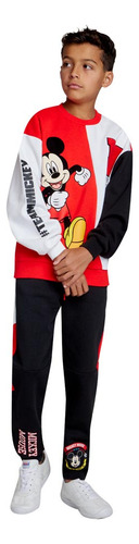 Conjunto Casual 2 Piezas Mickey Mouse Cmic Multicolor Niño