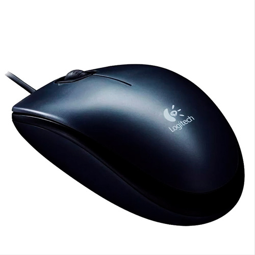 Mouse Optico Usb Logitech M100 Soporta Windows Mac Linux