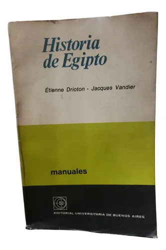 comprar Historia De Egipto - Drioton \u002F Vandier