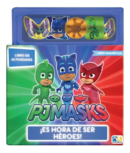Libro: Mini Libro Magnético Pj Masks / Pd.