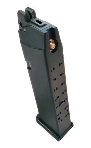 Magazine Airsoft Glock R17/r18 Green Gás - Rossi