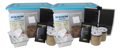 2 Kit Cultivo Hongos L - Marca Psiconautica