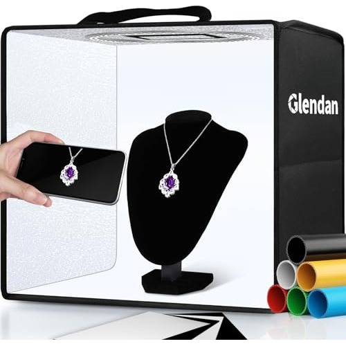 Glendan Light Box Photography, 10 X10 Photo Box Con Npl2b