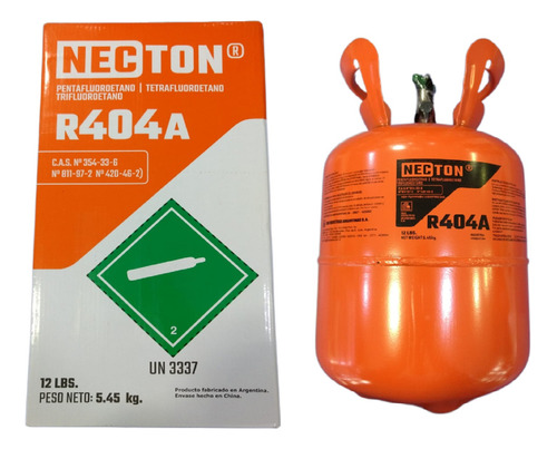 Garrafa Gas R404a 5.45 Kg Necton