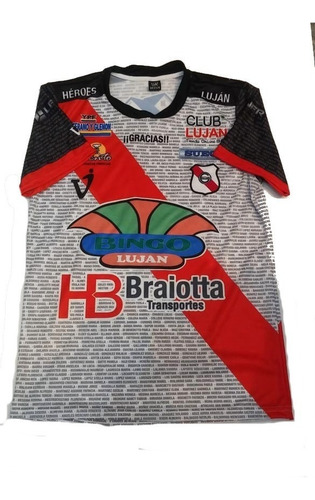 Camiseta Lujan Fc Arquero Visport + Numero