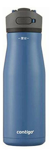 Contigo Autospout Botella De Agua, 32 Onzas, Maíz Azul