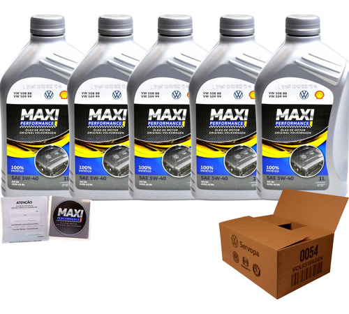 Kit Revisão 5w40 508/88 Maxi Performance 5 Litros