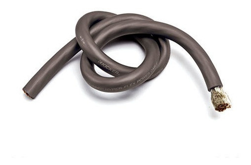Imagen 2 de 3 de Rollo Cable Kicker 4 Gauges 30 Metros Gris Pwg4100