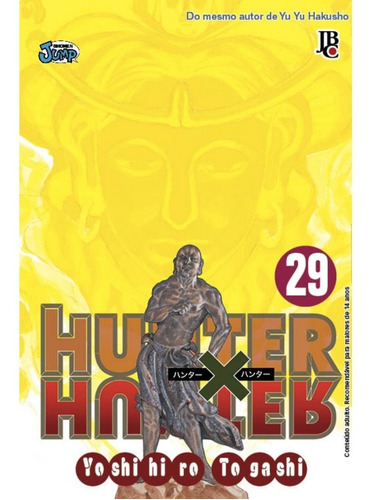 Hunter X Hunter Vol. 29 Mangá Jbc Lacrado