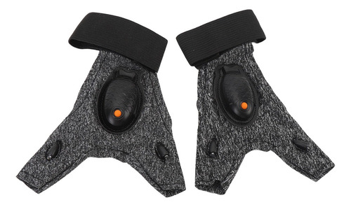 Guantes De Pesca Con Luz Led Recargables, 1 Par Para Pesca