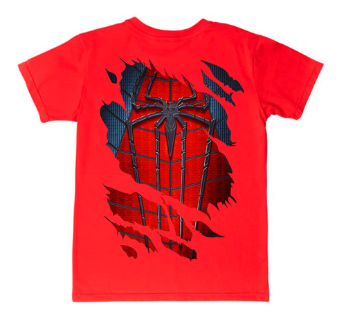 Remeras Camisetas Diseños Exclusivos Spider-man Estampadas