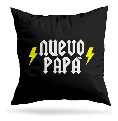 Cojin Deco Nuevo Papá (d0113 Boleto.store)