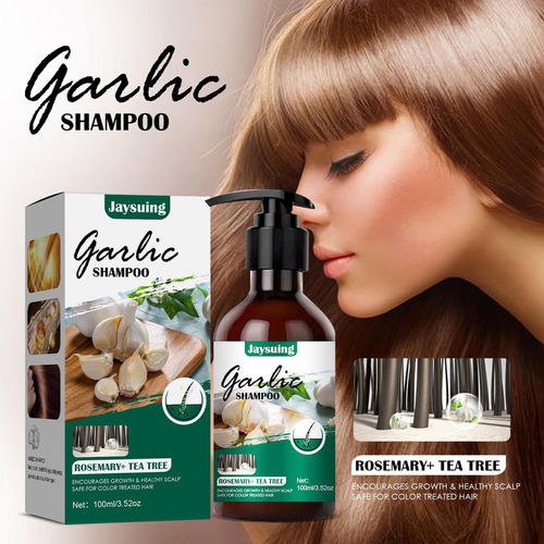 Qk Shampoo De Alho Sem Perfume Para Cabelos Normais A Secos