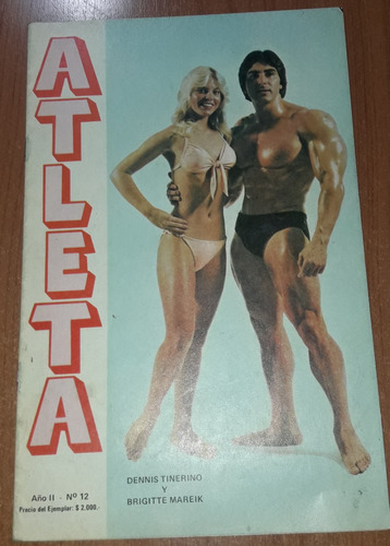 Revista Atleta N°12 Fisicoculturismo  Mayo/junio De 1979
