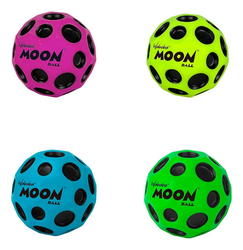Pelota Goma Waboba Moon Ball Colores Variados 321c99 Febo