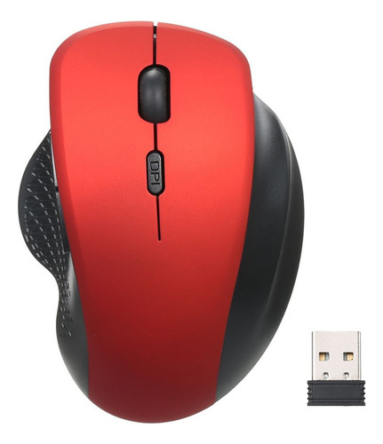 Mouse Óptico Vertical Inalámbrico 2.4g 6 Teclas Ergonómico 3