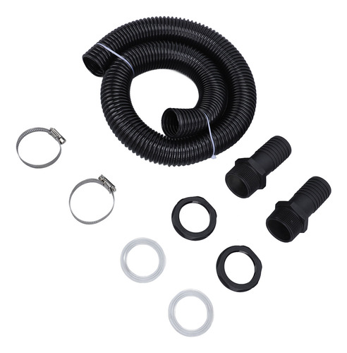 Kit De Conectores De Manguera Rain Barrel De Plástico De 39,