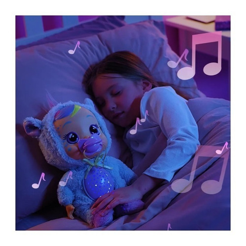 Muñeco Cry Babies Goodnight Jenna Bebé Llorón Con Luces