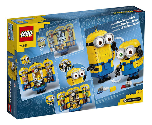 Lego Minions: The Rise Of Gru: Minions Construidos En Ladril