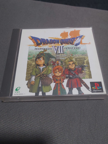 Dragon Quest Vii Original Japonês Ps1 Playstation 1 Ps 1 (Usado)