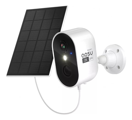 Cámaras De Seguridad Solares Inalámbricas 2k Wifi 2k Para Ex