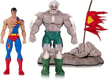 Dc Collectibles La Muerte De Superman, Doomsday Y Superman,