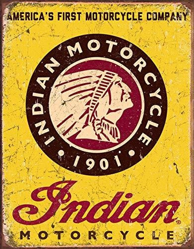 Empresas Desesperada Indian Motorcycle Desde 1901 Cartel De 