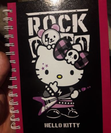 Libreta A5 Kitty Rock