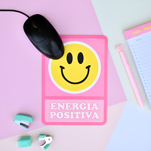Mousepad Con Formas Pvc Antideslizante Oficina Mouse Compu Energía