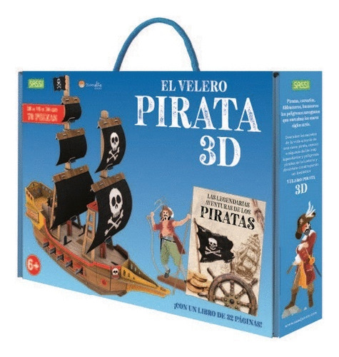 El Velero Pirata. Libro + Modelo 3d - Sassi