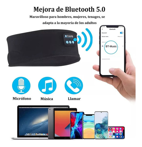 Orejeras Anti Ruido Para Dormir Audífonos Bluetooth Diadema