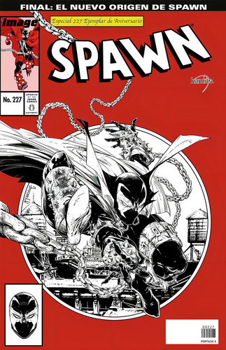 Spawn 227a, De Todd Mcfarlane / Jon Goff., Vol. No Aplica. Editorial Kamite, Tapa Blanda, Edición No Aplica En Español, 2016