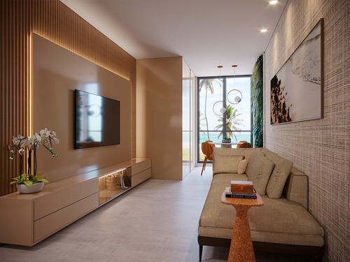 Imagem 5 de 30 de Seu Apartamento 2 E 4 Quartos A Beira Mar Da Belíssima Praia De Muro Alto Porto De Galinhas | Últimas Unidades Exclusivas