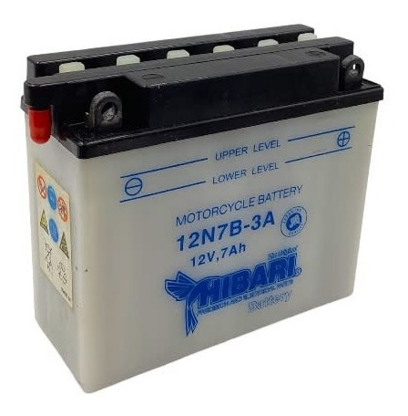 Bateria 12 Volt - 7 Amp.  Hibari  (12n7b-3a)