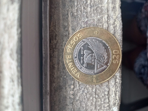 Moneda Conmemorativa ( 100 Años De La Fuerza Aérea Mexican