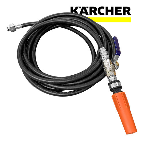 Mangueira Lava Jato Karcher K2.500 Bico Registro 5mts Cor Preto