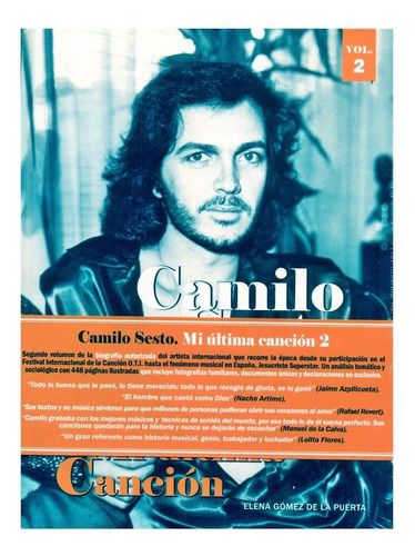 Camilo Sesto - Mi Última Canción 2 - Libro Exclusivo 2021