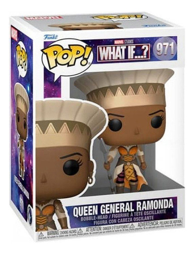 Funko 58650 Pop Marvel What If? Queen General Ramonda