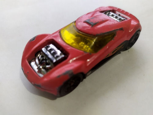 Hot Wheels Mitsubishi Double Shotz Rojo Llamas