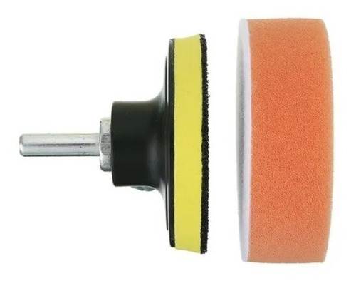 Imagen 2 de 4 de Kit Backing 3 Pulgadas + 3 Pads De Pulido + Cordero + Acople