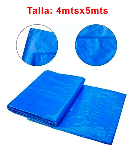 Cobertor Carpa Funda Lona Multiusos Impermeable 4 X 5 Metros