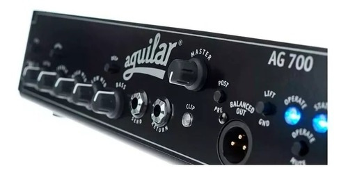 Cabezal de bajo Aguilar Ag-700 P/ 700 W/4 ohmios