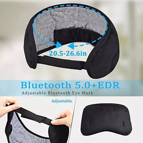 Gafas De Dormir Bluetooth Supersuaves Con Auriculares