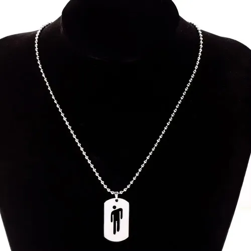 Pendant Necklaces Simple Dog Tag Trend 2025 | MercadoLivre