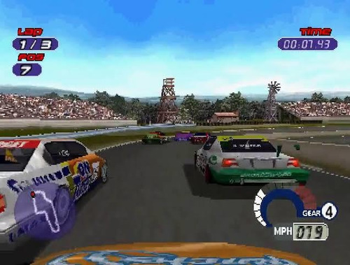 Jarrett & Labonte Stock Car Racing Ps1 Mídia Física
