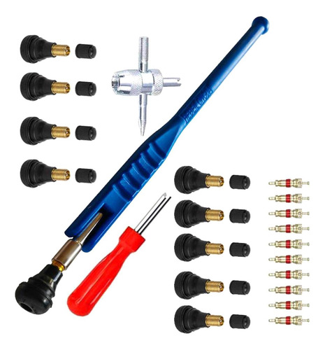 23 Pieces Tr412 Tire Valve Stem Core Remover For Truck Car
